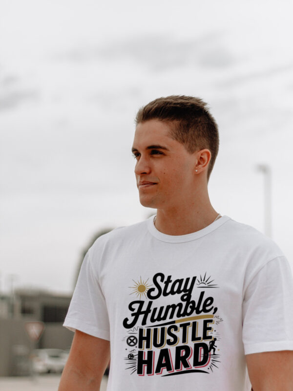 🔥 "Stay Humble, Hustle Hard" Motivational T-Shirt 🔥 - Image 3
