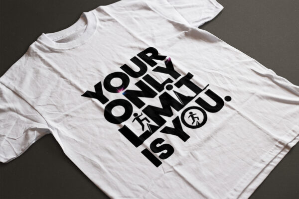 🔥 "Your Only Limit is You" Motivational T-Shirt 🔥 - Image 4